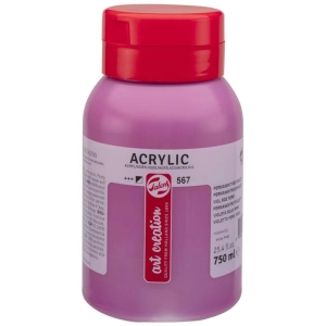 Farba akrylowa TALENS Art Creation 750 ml nr 567 - Permanent Red Violet
