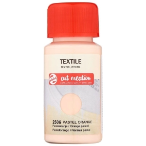 Farba do tkanin TALENS Art Creation Textile Colour 50 ml nr 2506 - Pastel Orange