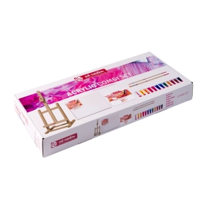 Zestaw TALENS Art Creation sztaluga, farby, podobrazie Acrylic combi set 9011713M-318269