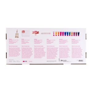 Zestaw TALENS Art Creation sztaluga, farby, podobrazie Acrylic combi set 9011713M-318270