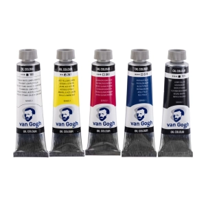 Zestaw TALENS farb olejnych Van Gogh - Primary Mixing Set 5 X 40 Ml-318273