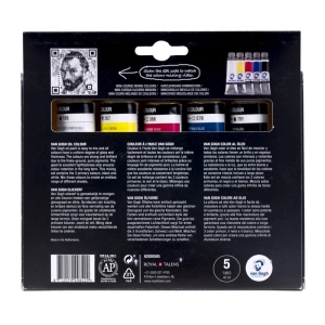 Zestaw TALENS farb olejnych Van Gogh - Primary Mixing Set 5 X 40 Ml-318275