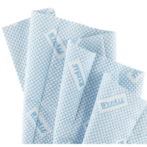 Czyściwo składane WYPALL X70 Critical Clean, włókninowe, 35x35cm, 40 szt., niebieskie-318391