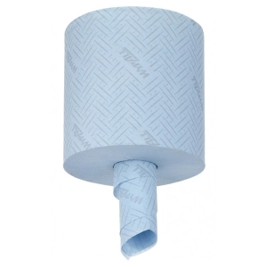 Ręcznik papierowy WYPALL L10 General Clean, centralne odwijanie, 1-warstwowy, 6 rolek x 500 listków, niebieski-318474