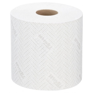 Ręcznik papierowy WYPALL L10 General Clean, centralne odwijanie, 1-warstwowy, 6 rolek x 630 listków, biały-318594