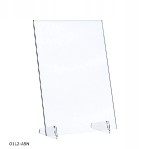 Stojak informacyjny z plexi BZ-OfficeShow O1L2-A5N A5 pion typ L