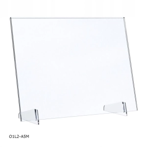Stojak informacyjny z plexi BZ-OfficeShow O1L2-A5M A5 poziom typ L