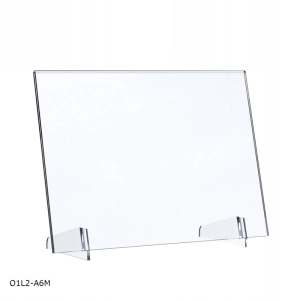 Stojak informacyjny z plexi BZ-OfficeShow O1L2-A6M A6 poziom typ L