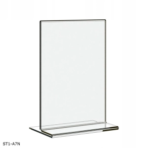 Stojak informacyjny z plexi BZ-OfficeShow ST1-A7N A7 pion typ T klasyczny