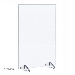 Stojak koszulka Menu / antyrama z plexi BZ-OfficeShow O1T2-A3N A3 pion na stopkach