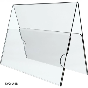 Stojak konferencyjny BZ-OfficeShow SV2-A4N A5 pion dwustronny typ A 2 X A5