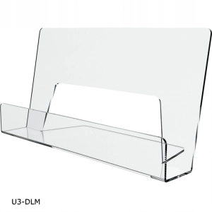 Stojak na ulotki ulotnik z plexi BZ-OfficeShow U3-DLM DL poziom prosty