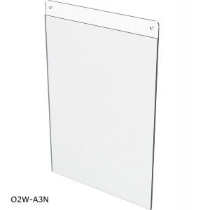 Koszulka z plexi BZ-OfficeShow O2W-A3N A3 pion z otworami