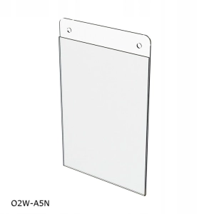 Koszulka z plexi BZ-OfficeShow O2W-A5N A5 pion z otworami