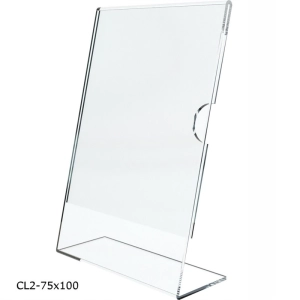 Cenówka z plexi BZ-OfficeShow CL2-75x105 75x105 pion/poziom obrotowa