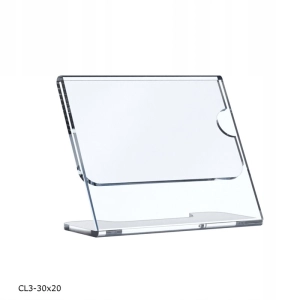 Cenówka z plexi BZ-OfficeShow CL3-30x20 30x20 profilowana