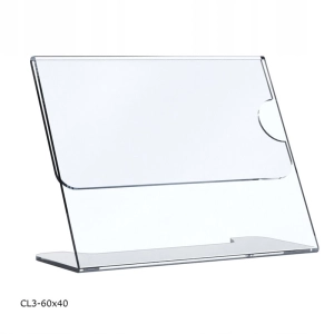 Cenówka z plexi BZ-OfficeShow CL3-60x40 60x40 profilowana