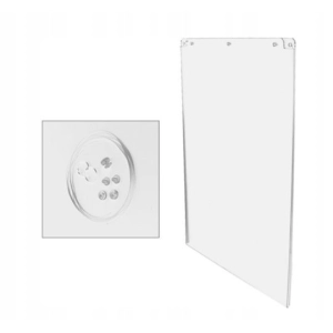Plakatownik z plexi BZ-OfficeShow O3W1-A1N A1 pion z systemem montażowym-318805