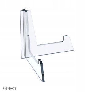 Stojak Ekspozytor / prezenter przedmiotów z plexi BZ-OfficeShow PK5-80x75 80x75