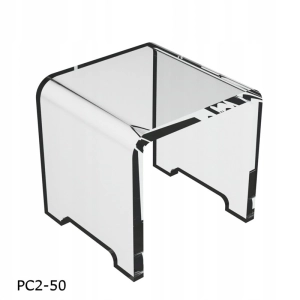 Schodek ekspozycyjny z plexi BZ-OfficeShow PC2-50 sześcian nr 2 50mm