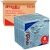 Czyściwo składane WYPALL X80 Plus Critical Clean, włókninowe, 35,5x33,5cm, 30 szt., niebieskie-318487