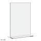 Stojak informacyjny z plexi BZ-OfficeShow ST1-A5N A5 pion typ T klasyczny