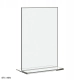 Stojak informacyjny z plexi BZ-OfficeShow ST1-A6N A6 pion typ T klasyczny