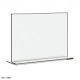 Stojak informacyjny z plexi BZ-OfficeShow ST1-A6M A6 poziom typ T klasyczny
