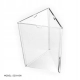 Stojak informacyjny z plexi BZ-OfficeShow SD3-A3N A3 pion typ D delta