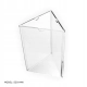 Stojak informacyjny z plexi BZ-OfficeShow SD3-A4N A4 pion typ D delta