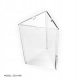 Stojak informacyjny z plexi BZ-OfficeShow SD3-A5N A5 pion typ D delta