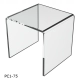 Schodek ekspozycyjny z plexi BZ-OfficeShow PC1-75 sześcian nr 1 75mm