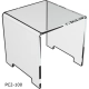 Schodek ekspozycyjny z plexi BZ-OfficeShow PC2-100 sześcian nr 2 100mm