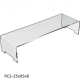 Schodek ekspozycyjny z plexi BZ-OfficeShow PC2-25x05x8 25x05x8