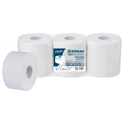 Papier toaletowy DONAU PROFESSIONAL Jumbo 2-warstwowy 750 listków 6szt. biały