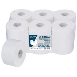 Papier toaletowy DONAU PROFESSIONAL 2-warstwowy 315 listków 12szt. biały