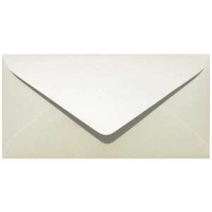 Koperty LOGOS do zaproszeń 80x160 Pearl White 50szt.