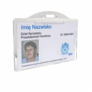 Identyfikator PRO Etui twarde HOLDER-6.1 Poziom Cristal-678396