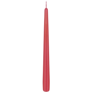 Świeca szpic DONAU HOME Standard Kolor, 22x230mm, 40 szt., czerwony