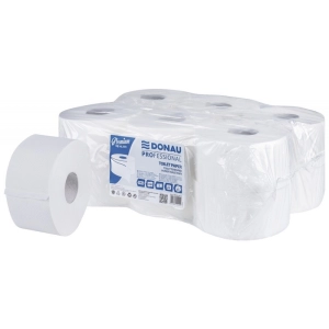 Papier toaletowy DONAU PROFESSIONAL Jumbo 2-warstwowy 480 listków 12szt. biały