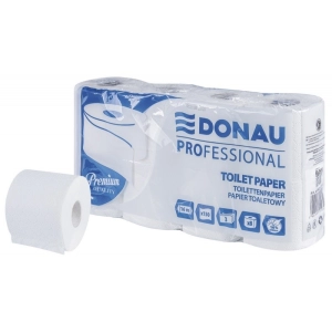 Papier toaletowy DONAU PROFESSIONAL 3-warstwowy 150 listków 8szt. biały