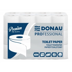Papier toaletowy DONAU PROFESSIONAL 3-warstwowy 150 listków 24szt. biały