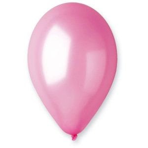 Balony GEMAR GM90 10" op.100 - metaliczne - różowe