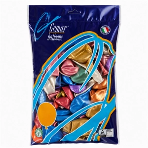Balony GEMAR GM90 op.50 - metaliczne mix