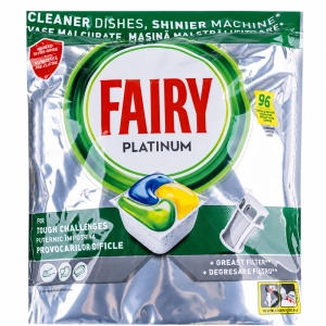 Tabletki do zmywarki FAIRY kapsułki Professional Platinum Lemon op.96