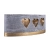 Lampion owal DONAU HOME Golden Heart 270x95mm grafitowy