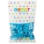 Balony GEMAR GM90 10" op.100 - metaliczne - błękitne