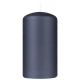 Świeca słupek DONAU HOME Standard Lakier, 60x115mm, czarny metaliczny mat