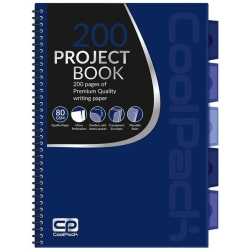 Kołonotatnik PATIO Project Book A4 200 kartek - dark blue