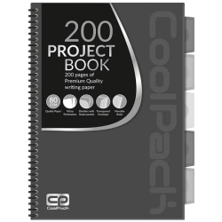 Kołonotatnik PATIO Project Book A4 200 kartek - grey